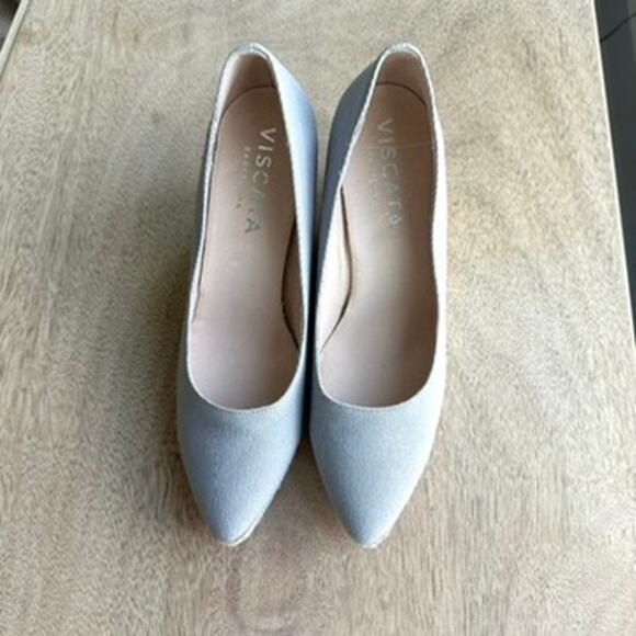 Viscata Shoes - NWOT Viscata Barcelona Roses U-Cut Canvas: medium wedge slip on espadrilles